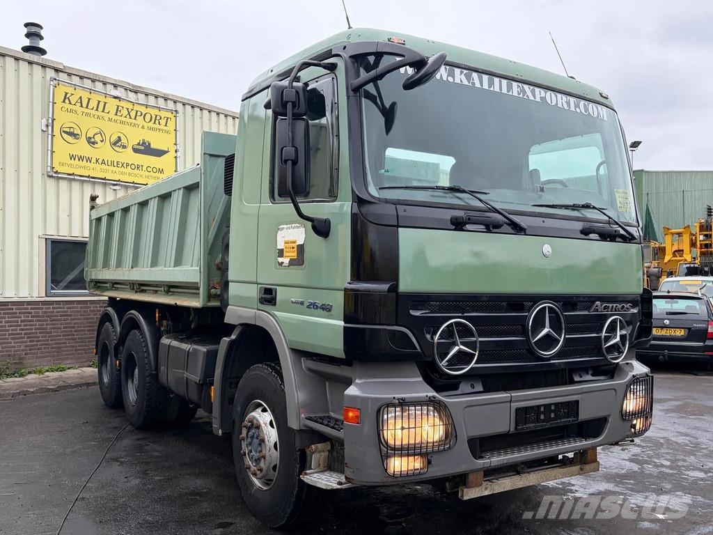 Mercedes-Benz Actros 2648 Kipper - 6x4 - MP2 - V6 - Big Axles - Tipper trucks
