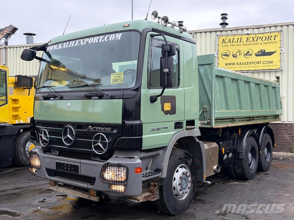 Mercedes-Benz Actros 2648 Kipper - 6x4 - MP2 - V6 - Big Axles - Tipper trucks