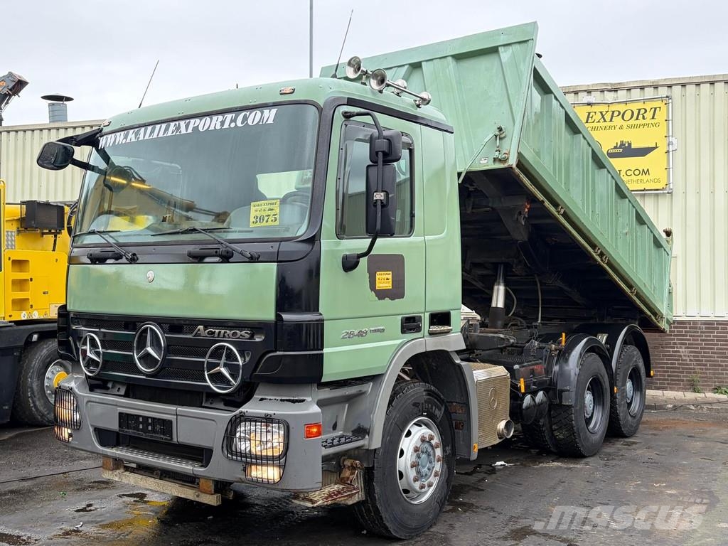 Mercedes-Benz Actros 2648 Kipper - 6x4 - MP2 - V6 - Big Axles - Tipper trucks