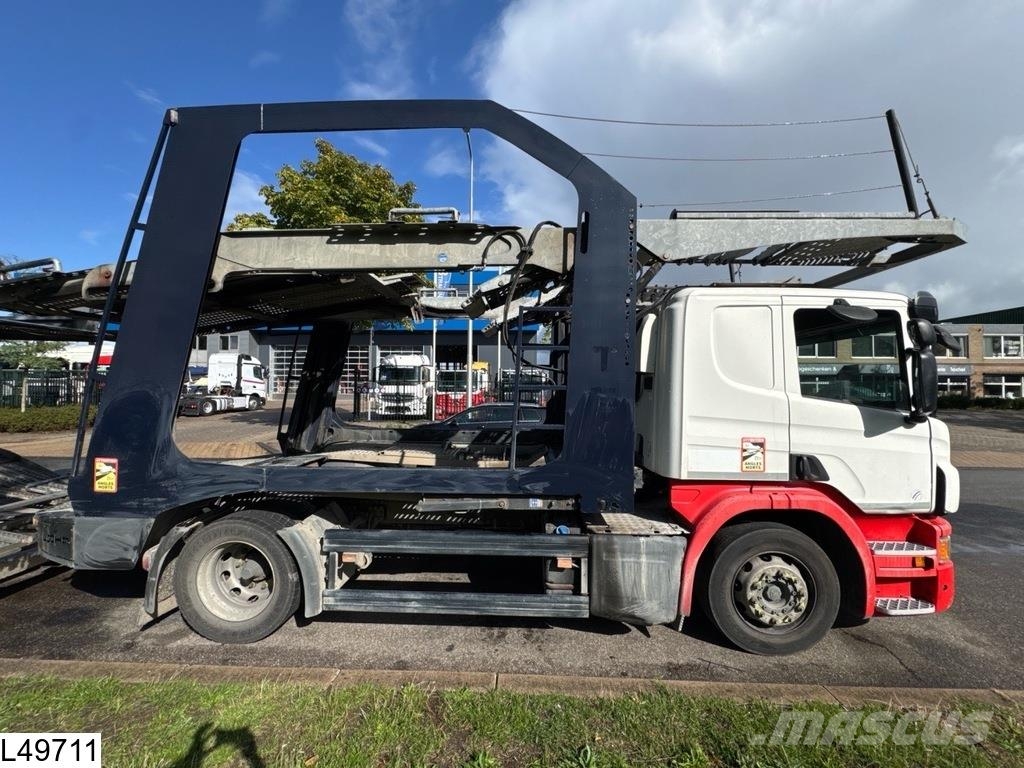 Lohr Eurolohr Scania P410, Retarder, Standairco, Combi Ρυμούλκες μεταφοράς οχημάτων