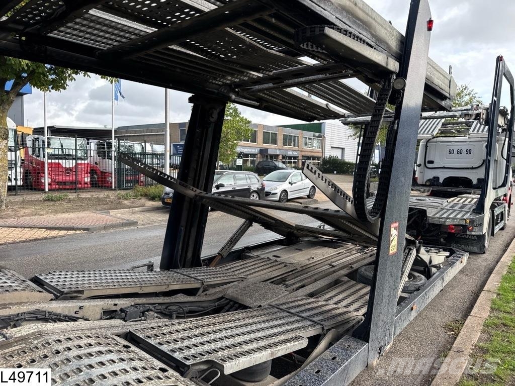 Lohr Eurolohr Scania P410, Retarder, Standairco, Combi Biltransporter henger