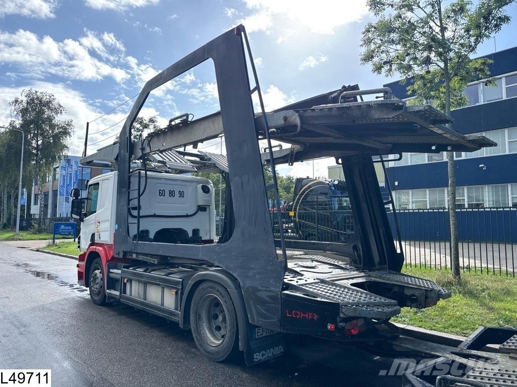 Lohr Eurolohr Scania P410, Retarder, Standairco, Combi Ρυμούλκες μεταφοράς οχημάτων