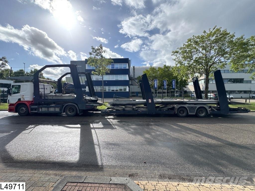 Lohr Eurolohr Scania P410, Retarder, Standairco, Combi Ρυμούλκες μεταφοράς οχημάτων