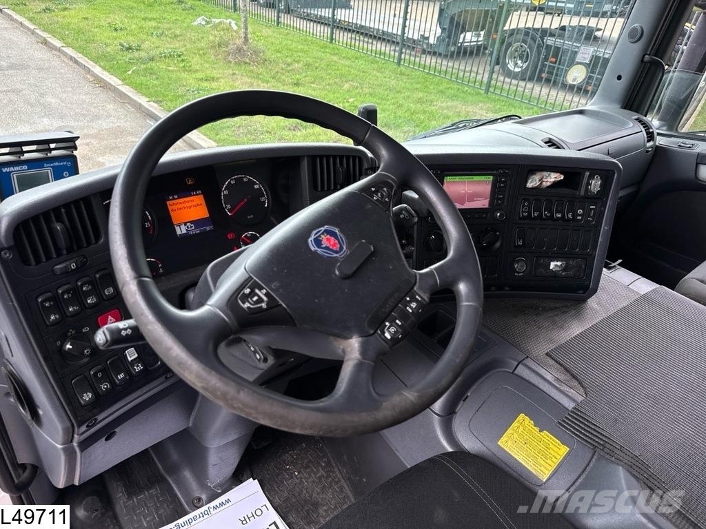 Lohr Eurolohr Scania P410, Retarder, Standairco, Combi Biltransporter henger