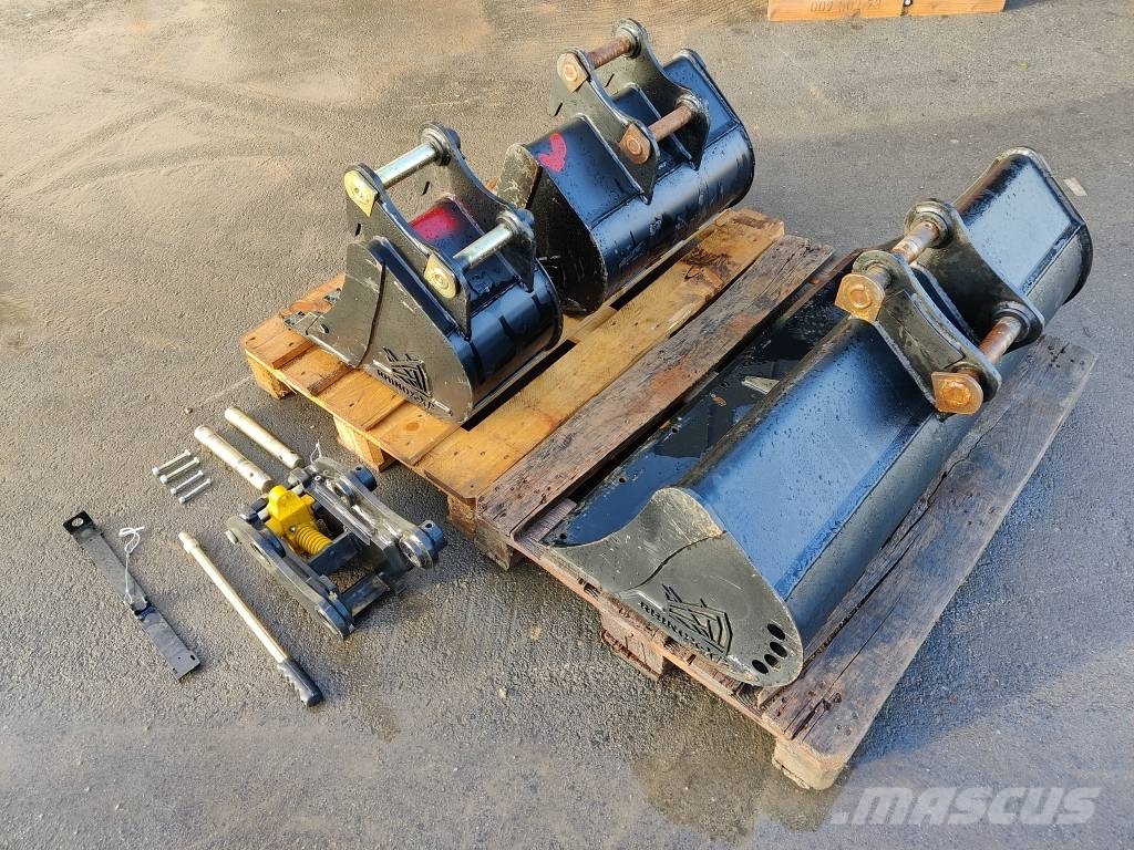 Yanmar Rhinox set of buckets + quick coupler Ekskavaatorikopad ja lisaseadmed