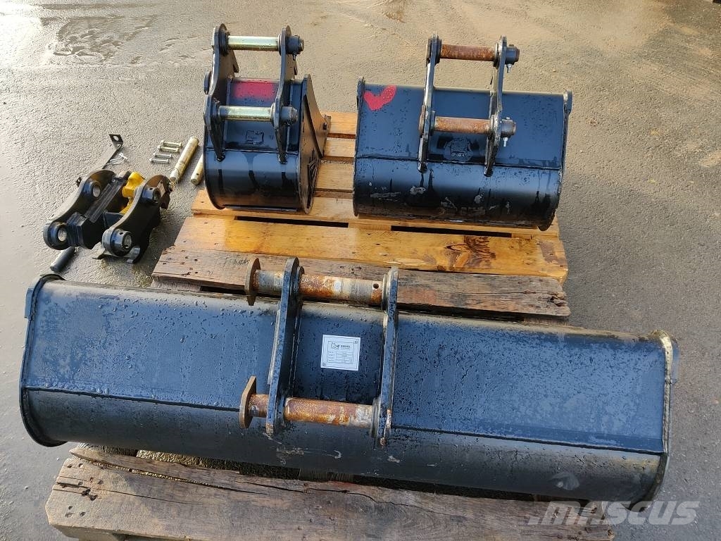 Yanmar Rhinox set of buckets + quick coupler Ekskavaatorikopad ja lisaseadmed