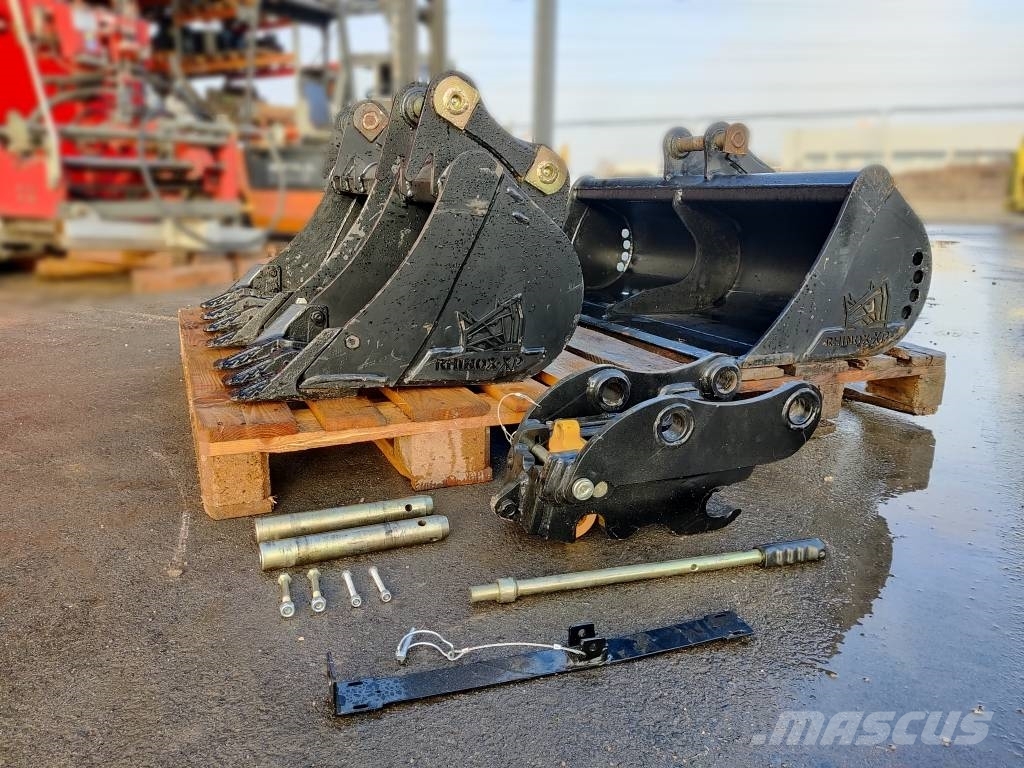 Yanmar Rhinox set of buckets + quick coupler Ekskavaatorikopad ja lisaseadmed
