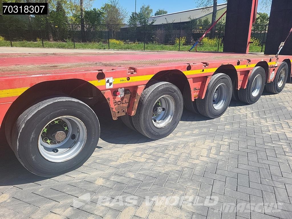 Doll S5E-0 5x Steering Axle Ramps Remote Brønnhenger semi