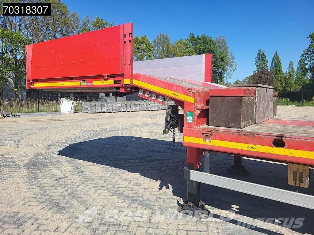 Doll S5E-0 5x Steering Axle Ramps Remote Brønnhenger semi