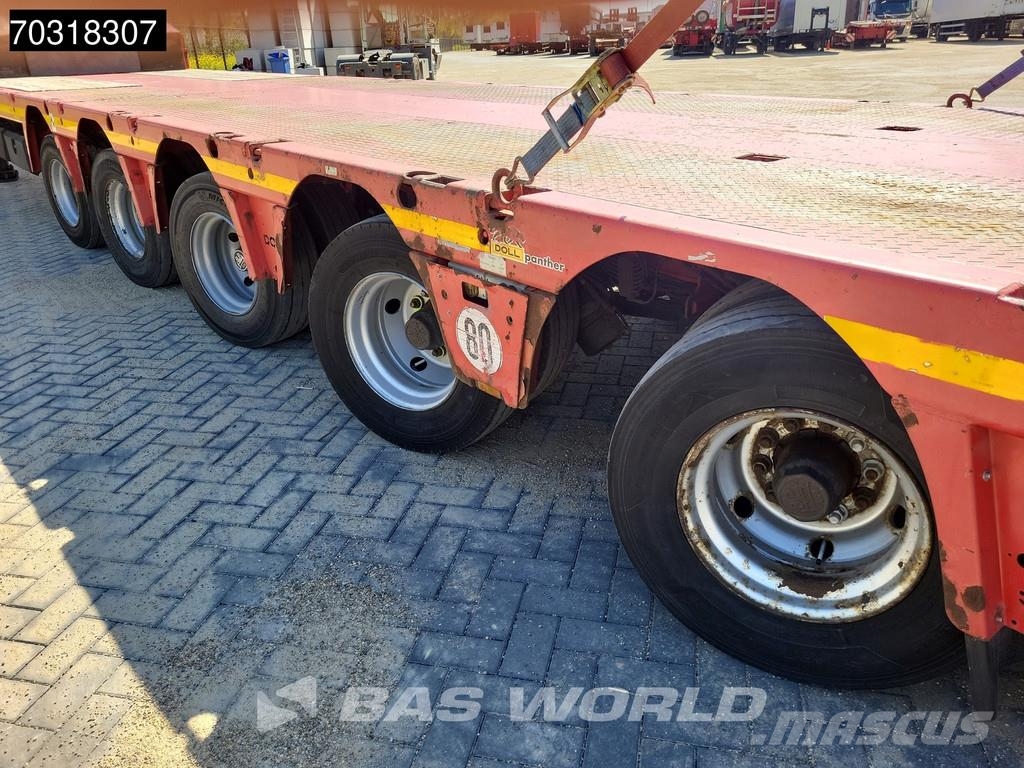 Doll S5E-0 5x Steering Axle Ramps Remote Brønnhenger semi