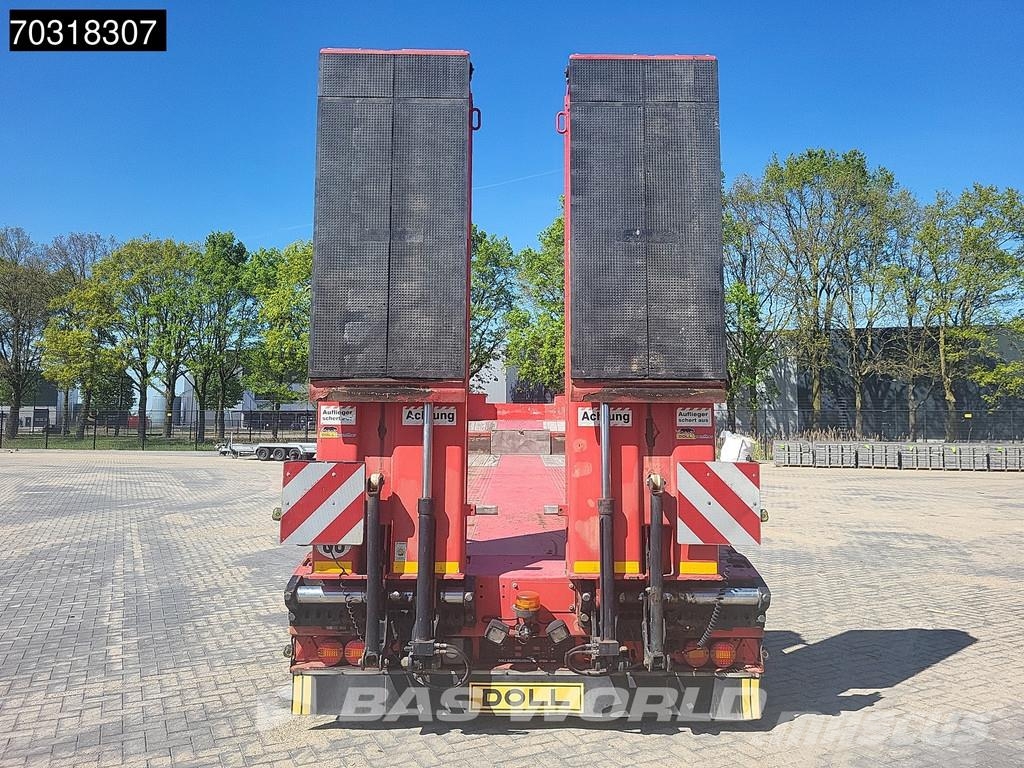 Doll S5E-0 5x Steering Axle Ramps Remote Brønnhenger semi
