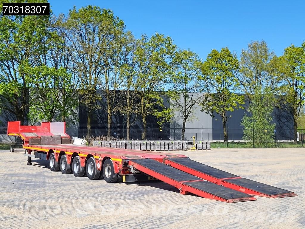 Doll S5E-0 5x Steering Axle Ramps Remote Brønnhenger semi
