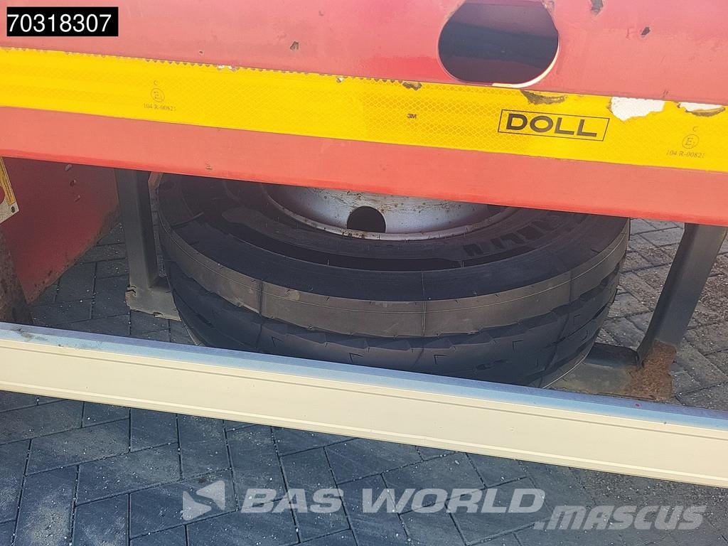 Doll S5E-0 5x Steering Axle Ramps Remote Brønnhenger semi