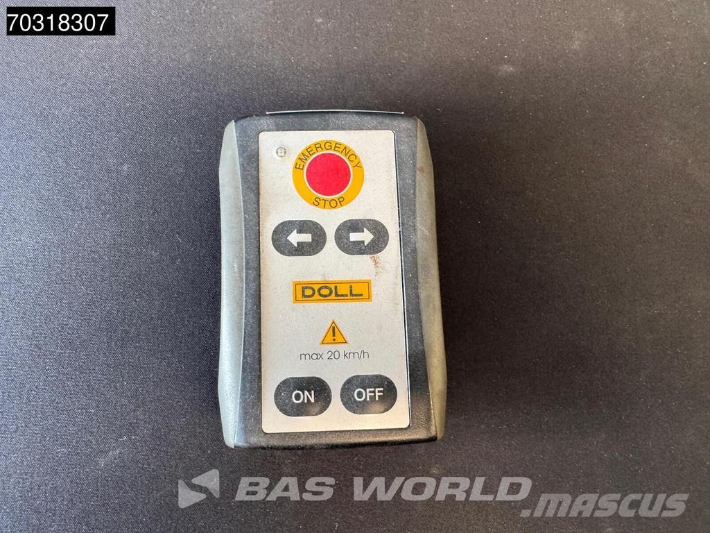 Doll S5E-0 5x Steering Axle Ramps Remote Brønnhenger semi