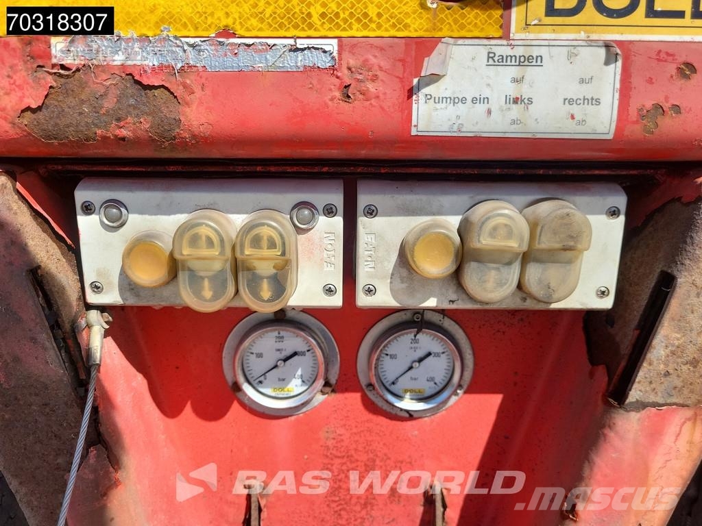 Doll S5E-0 5x Steering Axle Ramps Remote Brønnhenger semi