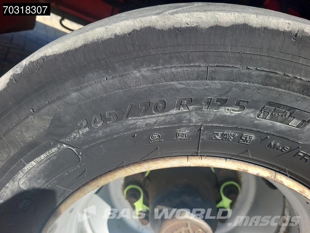 Doll S5E-0 5x Steering Axle Ramps Remote Brønnhenger semi