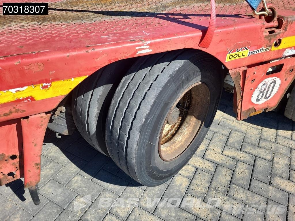 Doll S5E-0 5x Steering Axle Ramps Remote Brønnhenger semi