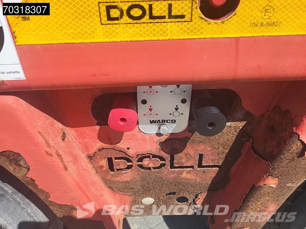 Doll S5E-0 5x Steering Axle Ramps Remote Brønnhenger semi