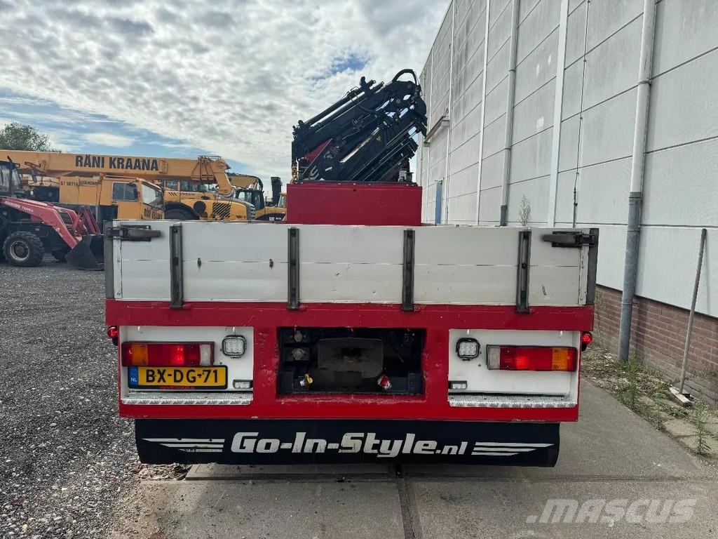 DAF CF 85.460 8X2 HIAB 477E-7 + JIB 75X + REMOTE CONTR 平板式/側卸式卡車