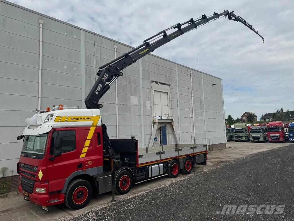 DAF CF 85.460 8X2 HIAB 477E-7 + JIB 75X + REMOTE CONTR Camion con sponde ribaltabili