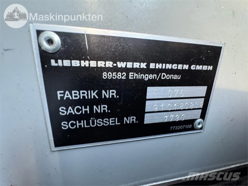 Liebherr MK80 Torņa celtņi