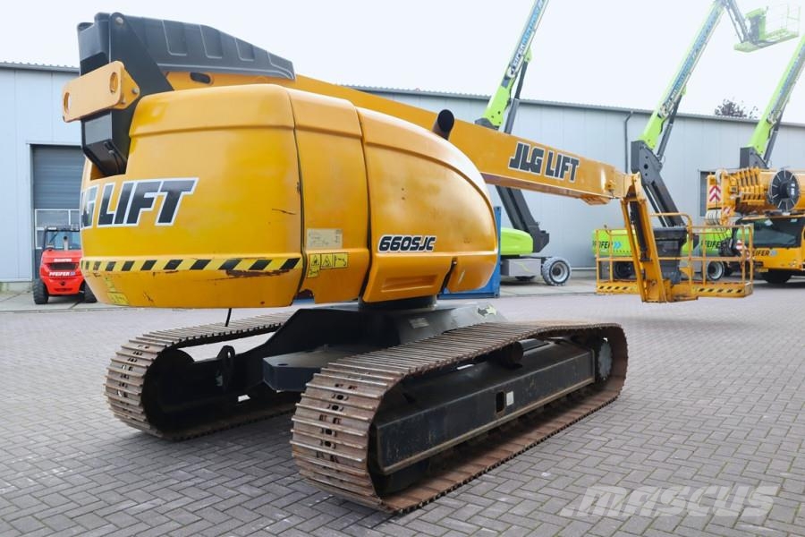 JLG 660SJC Diesel, Steel Tracks, 22.3m Working Height, Elevadores braços Telescópicos