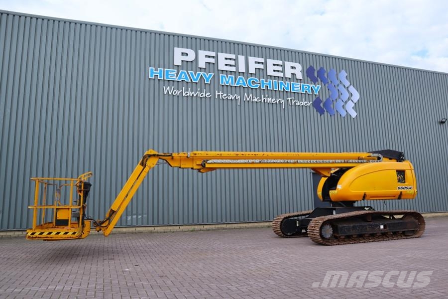 JLG 660SJC Diesel, Steel Tracks, 22.3m Working Height, Elevadores braços Telescópicos