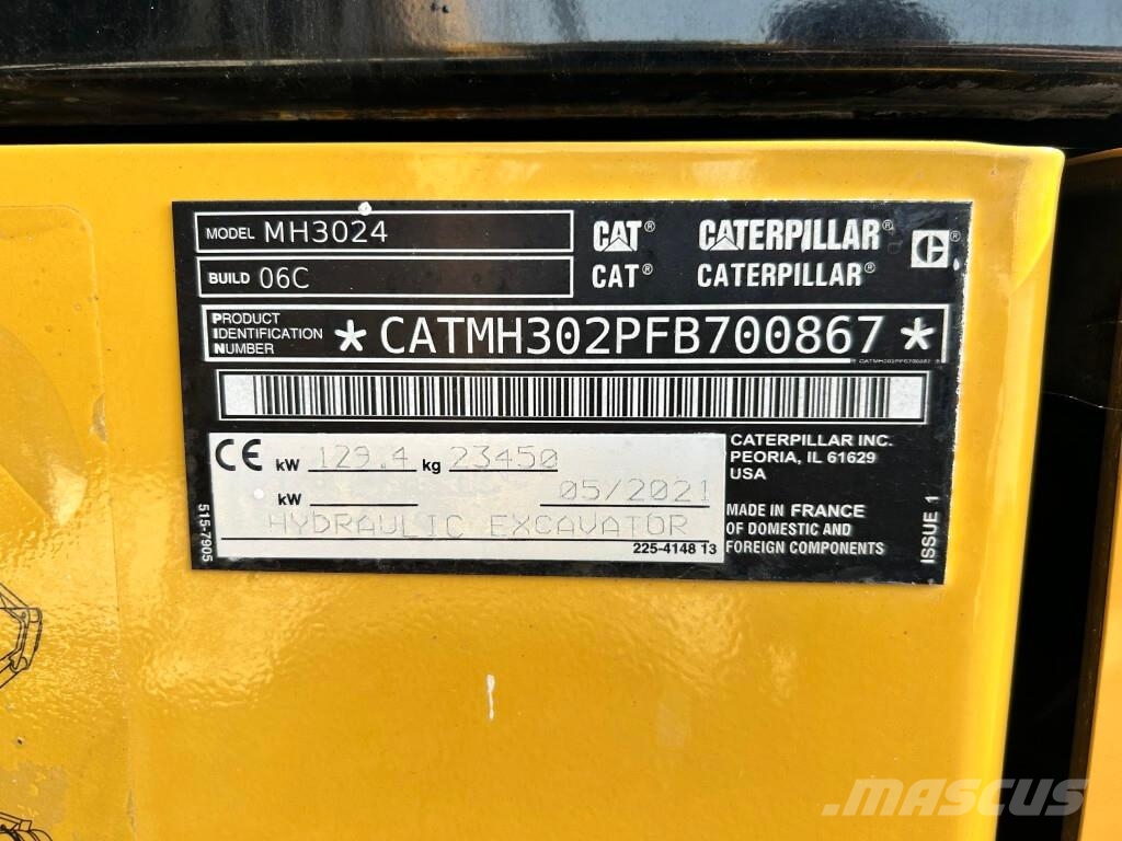 CAT MH3024-06 Manejadores de residuos industriales
