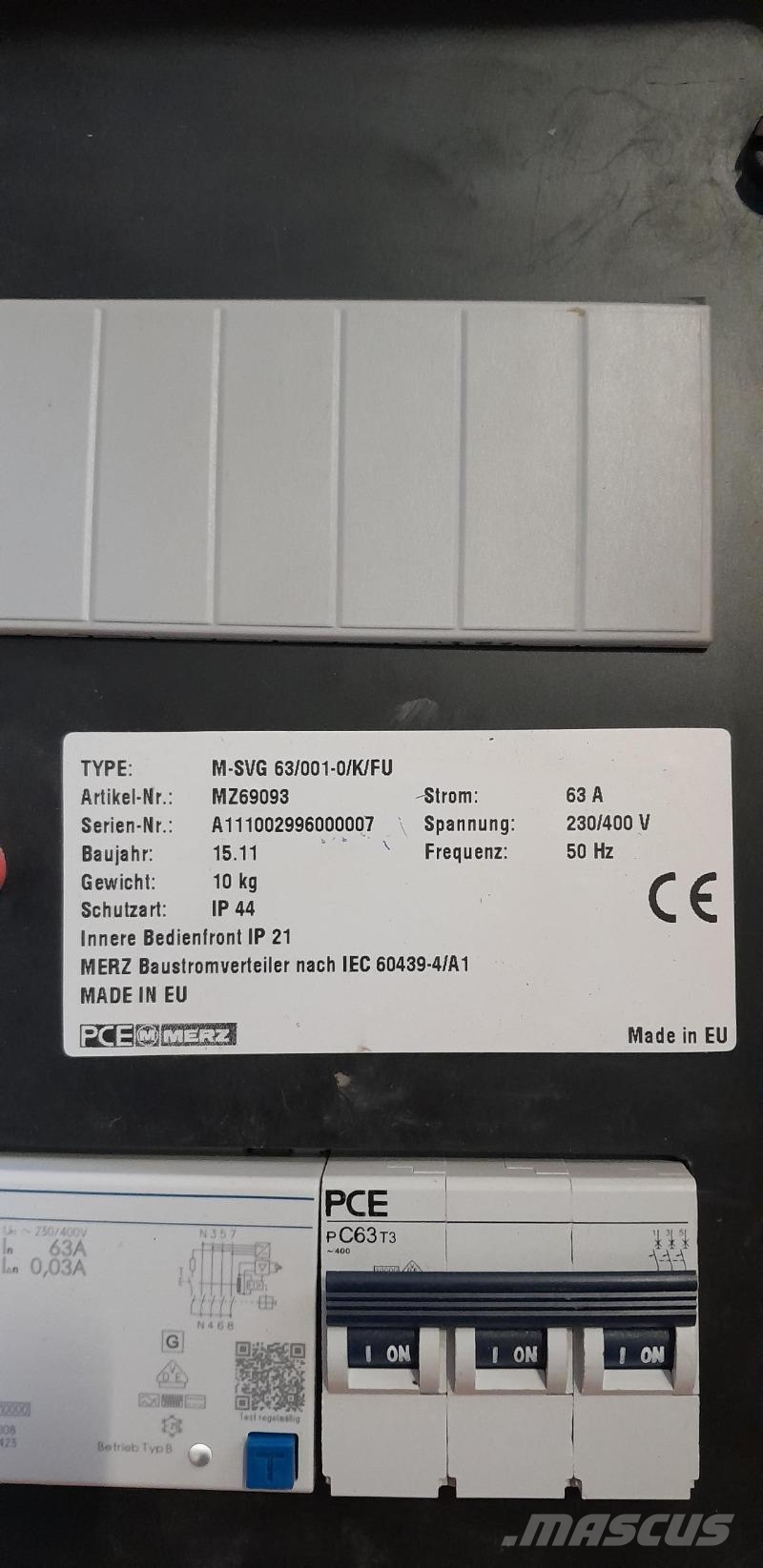 Merz M-SVG63/001/0/K/FU Entreprenør - Andet