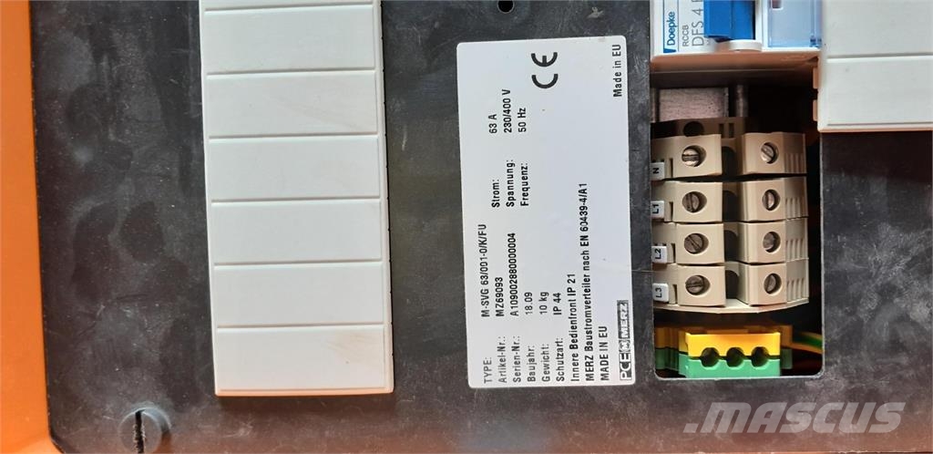 Merz M-SVG63/001/0/K/FU Entreprenør - Andet