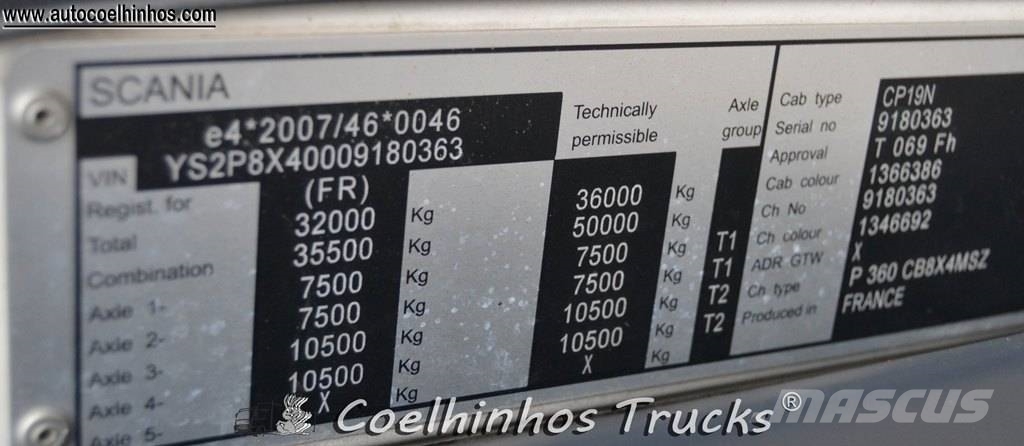 Scania P 360 Camiones cisterna