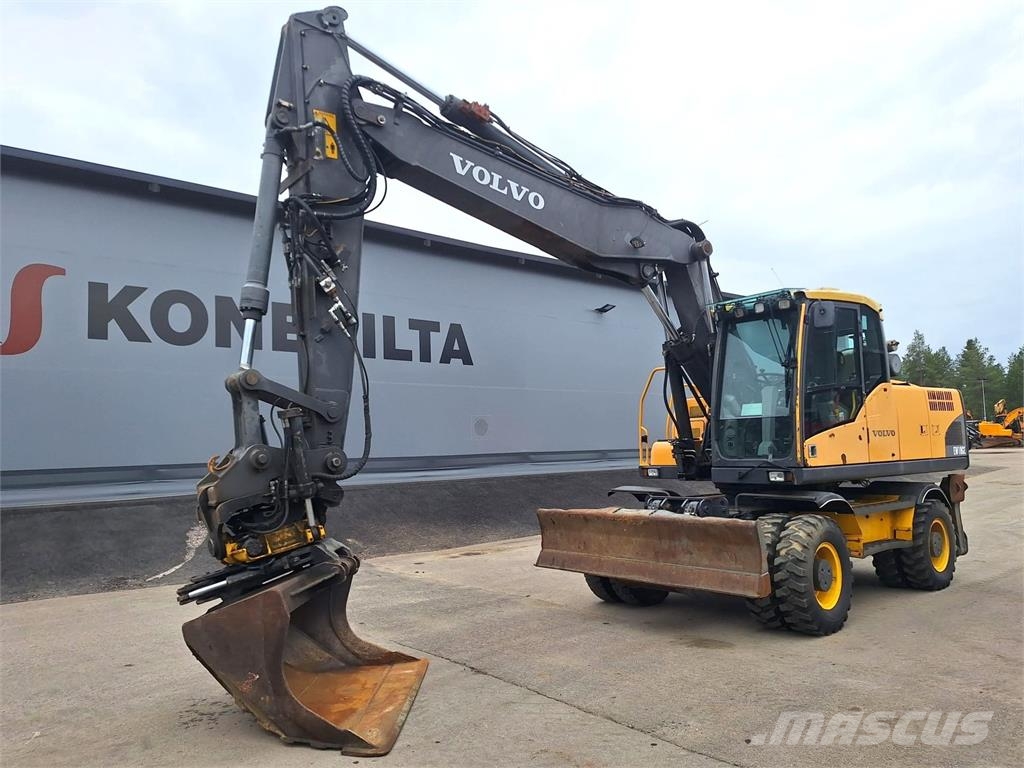 Volvo EW180C PYÖRITTÄJÄLLÄ Εκσκαφείς με τροχούς - λάστιχα