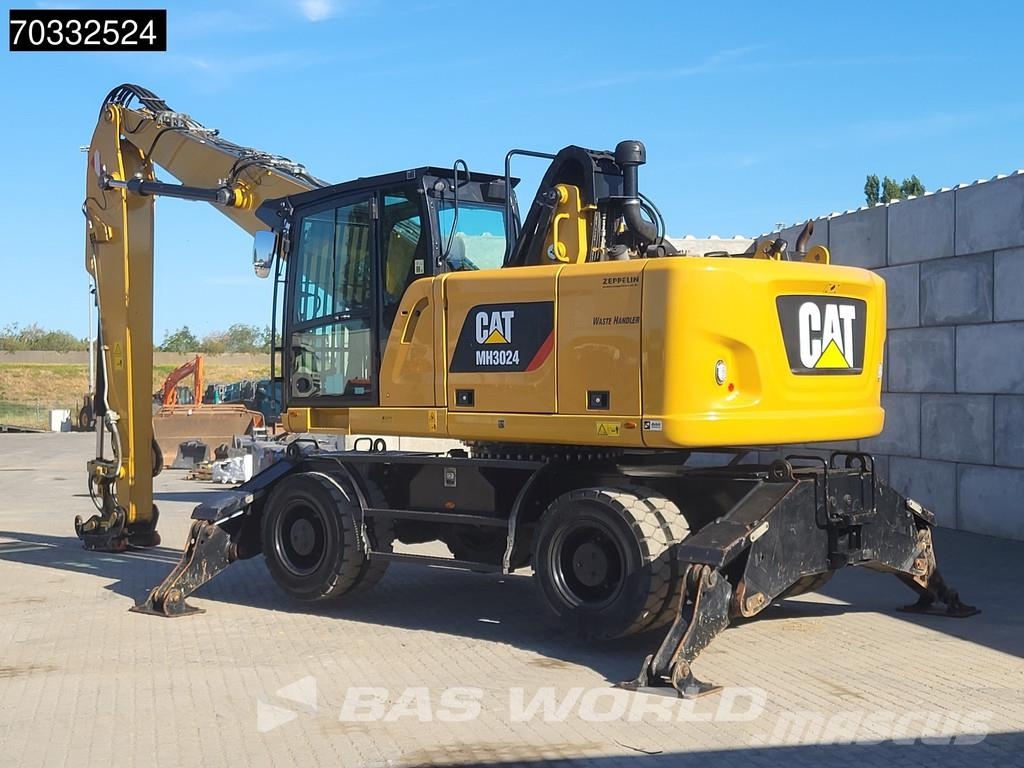CAT MH3024 Перевантажувачі металобрухту/промислові навантажувачі