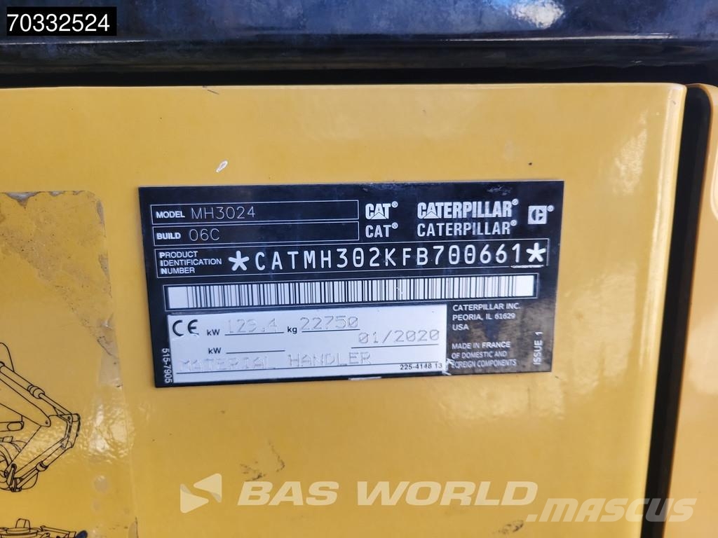 CAT MH3024 Manejadores de residuos industriales