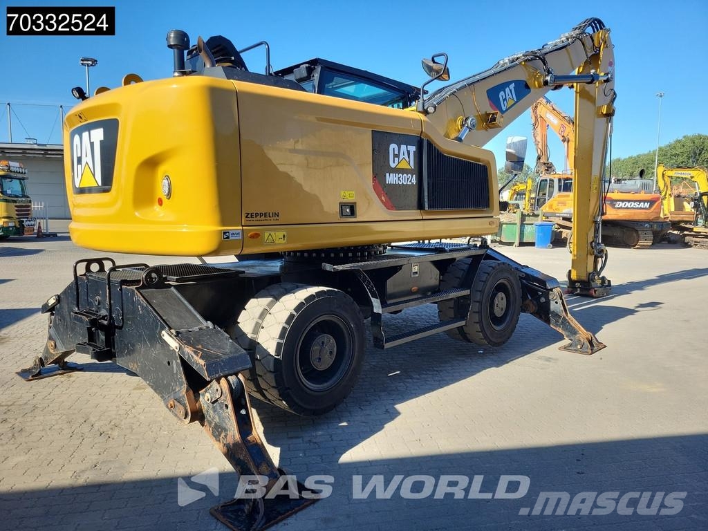 CAT MH3024 Перевантажувачі металобрухту/промислові навантажувачі