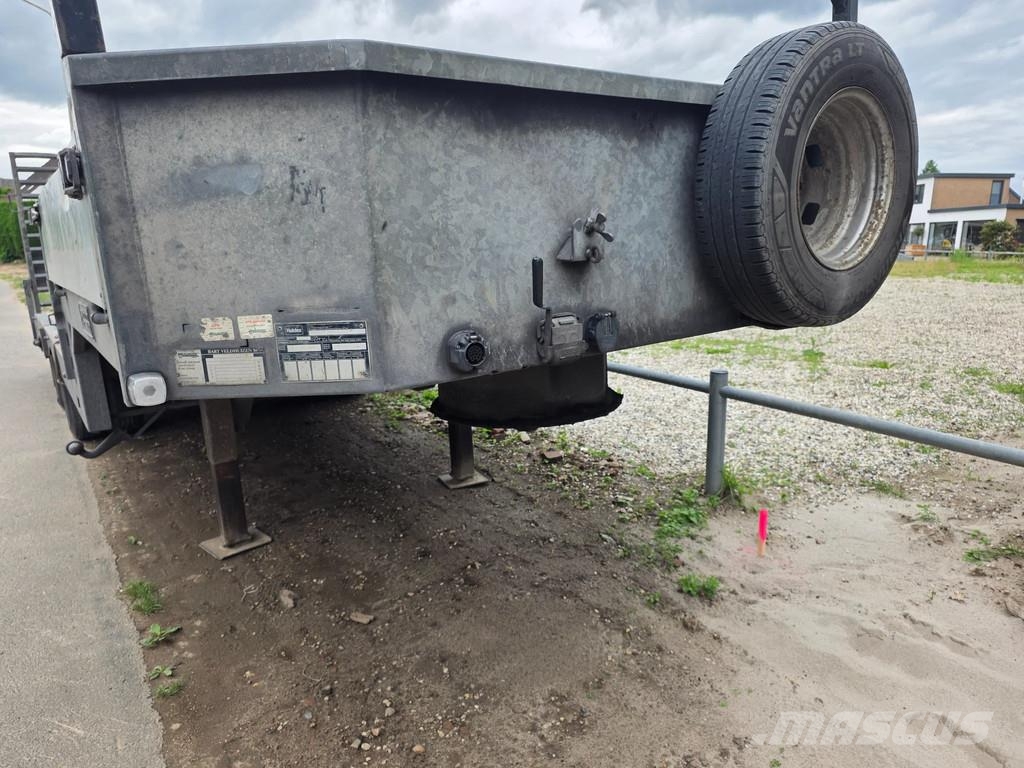Veldhuizen Be trailer 9 ton machinetransporter Vlakke laadvloer