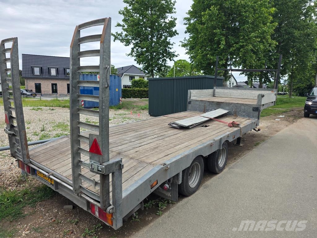 Veldhuizen Be trailer 9 ton machinetransporter Vlakke laadvloer