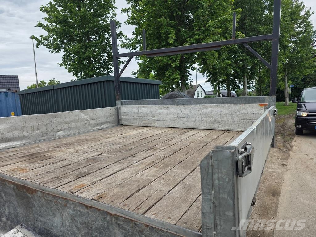 Veldhuizen Be trailer 9 ton machinetransporter Vlakke laadvloer