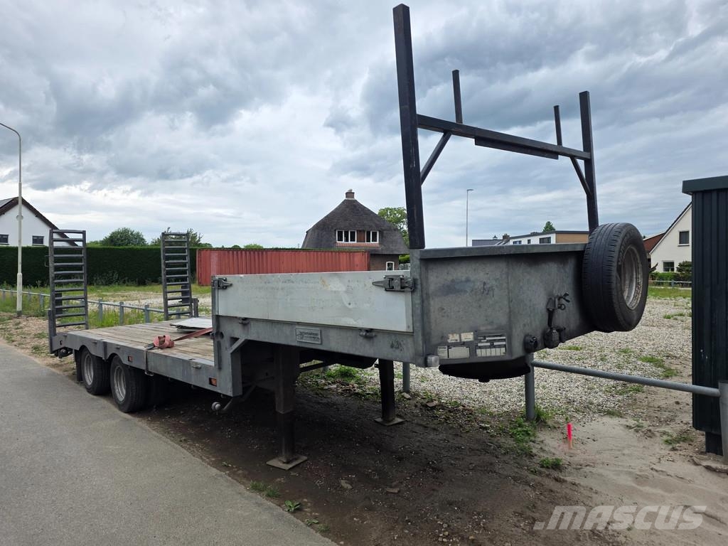 Veldhuizen Be trailer 9 ton machinetransporter Vlakke laadvloer