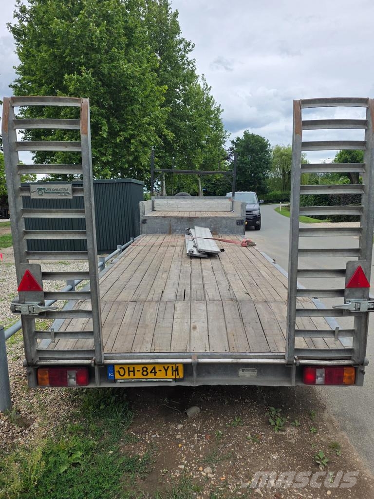 Veldhuizen Be trailer 9 ton machinetransporter Vlakke laadvloer