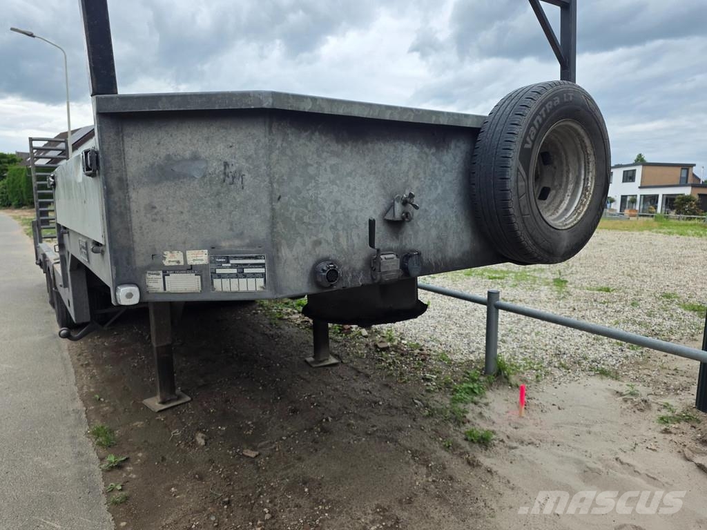 Veldhuizen Be trailer 9 ton machinetransporter Vlakke laadvloer