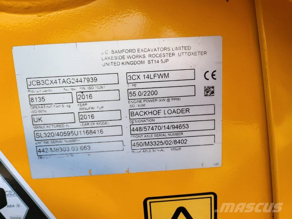 JCB 3 CX Utovarni rovokopači