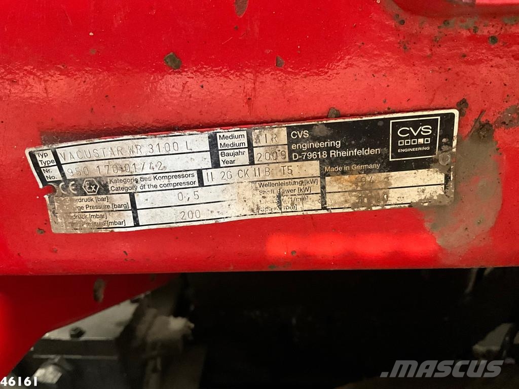 Scania P 450 8x4 Euro 6 Hvidtved Larsen 15m³ Combi Camion aspirateur, Hydrocureur