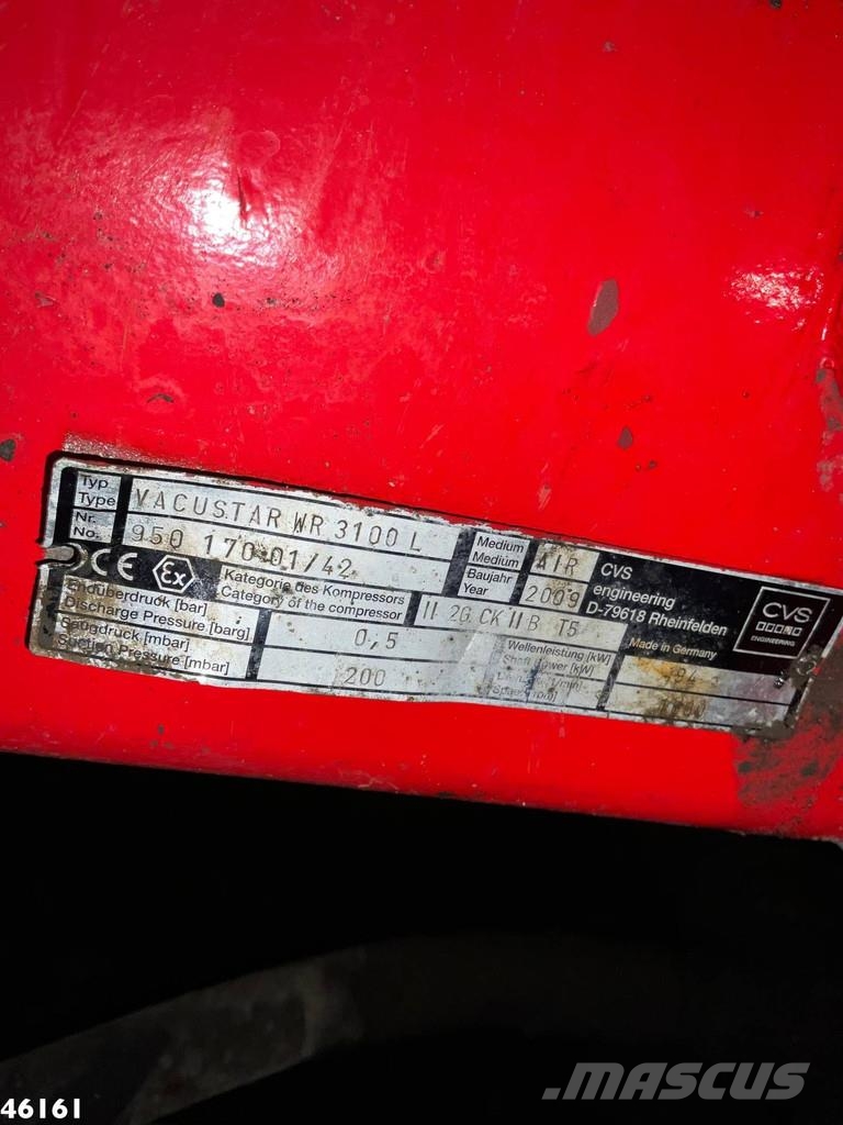 Scania P 450 8x4 Euro 6 Hvidtved Larsen 15m³ Combi Camion aspirateur, Hydrocureur