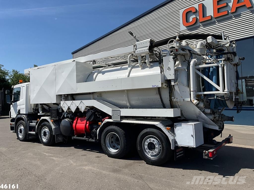 Scania P 450 8x4 Euro 6 Hvidtved Larsen 15m³ Combi Camion aspirateur, Hydrocureur