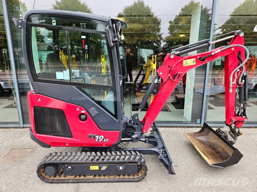 Yanmar SV 19 VT 소형 굴삭기 7톤 미만