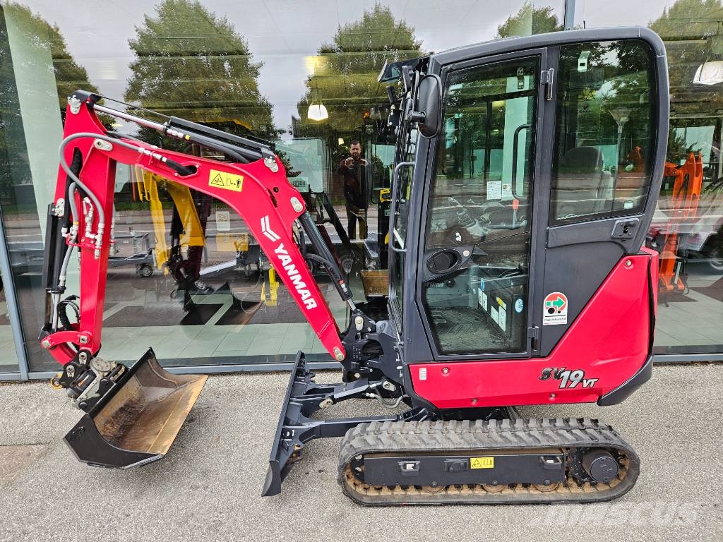 Yanmar SV 19 VT 소형 굴삭기 7톤 미만