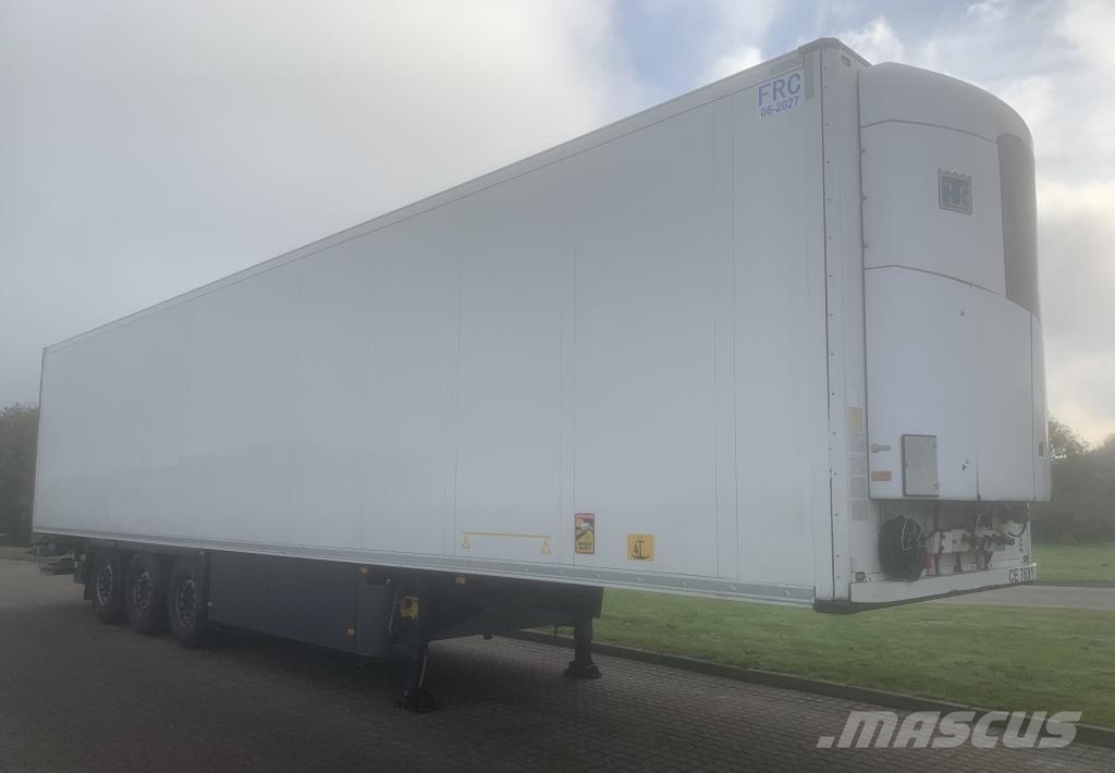 Schmitz Cargobull Trailer Reefer Flower Width & Dual Temp & Double S نصف مقطورات بدرجة حرارة قابلة للضبط