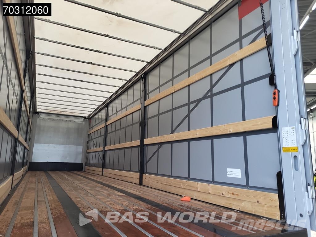 SYSTEM TRAILERS LPRS18 NEW Tailgate Steeringaxle H Curtainsiderauflieger