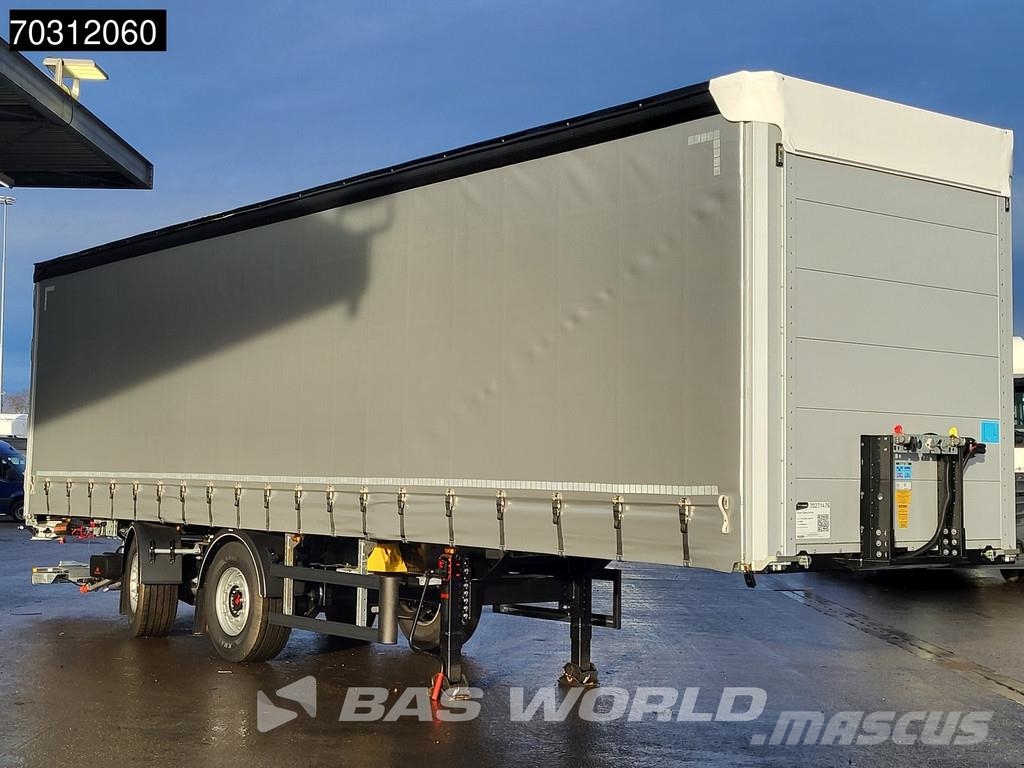 SYSTEM TRAILERS LPRS18 NEW Tailgate Steeringaxle H Curtainsiderauflieger